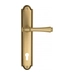 Дверная ручка Venezia 'CALLISTO' на планке PL98, французское золото (cyl)