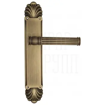 Дверная ручка Venezia 'IMPERO' на планке PL87 матовая бронза 