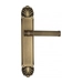 Дверная ручка Venezia 'IMPERO' на планке PL87, матовая бронза 