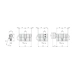 Профильный цилиндр ключ-вертушка ABUS KD10PS Z30/K30 60 mm (25+10+25) H-BOX с удлиненной шейкой ключа, схема