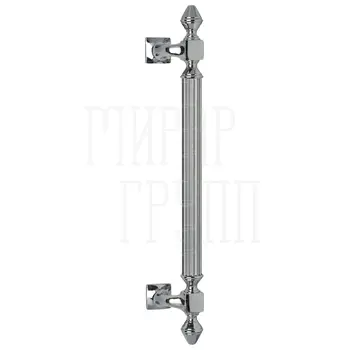 Ручка дверная скоба Extreza IMPERO 500 мм межосевое 370 мм полированный хром