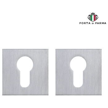 Накладки под цилиндр PORTA DI PARMA (PDP) CYL.02 матовый хром