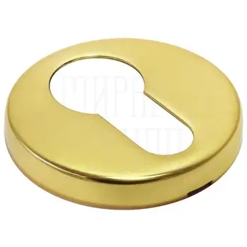 Накладки на ключевой цилиндр Morelli Luxury LUX-KH-R матовое золото