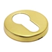 Накладки на ключевой цилиндр Morelli Luxury LUX-KH-R, матовое золото