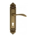 Дверная ручка Venezia 'ALESSANDRA' на планке PL96, матовая бронза (cyl)