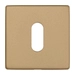 Накладка под ключ буратино на квадратном основании Fratelli Cattini KEY 8 FS, золото крайола