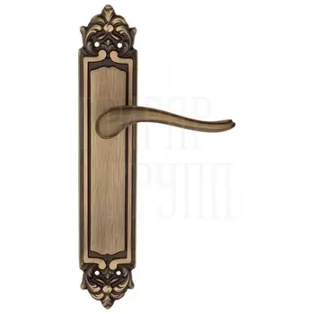 Дверная ручка Fratelli Cattini 'LAVERA' на планке PL96 матовая бронза