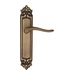 Дверная ручка Fratelli Cattini 'LAVERA' на планке PL96 , матовая бронза