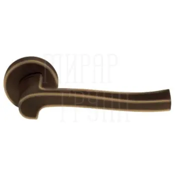 Дверная ручка на розетке Mandelli 'Ola' 1071 империал бронз