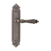Дверная ручка на планке Melodia 292/229 'Samantha', античное серебро
