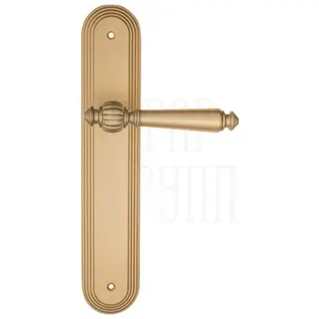 Дверная ручка Fratelli Cattini 'MARANI' на планке PL288 матовая латунь