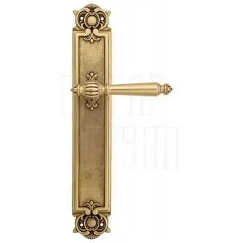 Дверная ручка Venezia 'PELLESTRINA' на планке PL97 французское золото