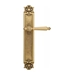 Дверная ручка Venezia 'PELLESTRINA' на планке PL97, французское золото