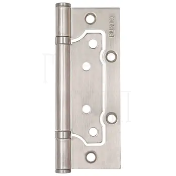 Петля Punto (Пунто) универсальная без врезки IN4200W (200-2B 100x25) матовый никель