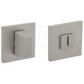 Фиксатор санузловый на тонкой квадратной розетке Tupai 4040 5S Q никель