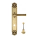 Дверная ручка Venezia "IMPERO" на планке PL97, французское золото (wc)