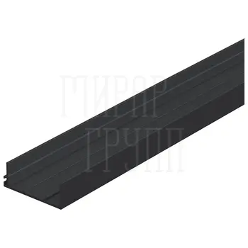 Крышка вертикальная Armadillo (Армадилло) под щетку SLD.Scope 43/16/3200 cover AL (32 м) черный