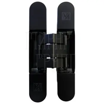 Петля дверная скрытая Koblenz Kubica 8120 DXSX (120 кг) черный