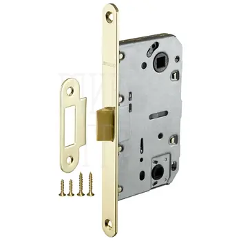 Защелка врезная Fuaro (Фуаро) PLASTIC P96WC-50 латунь