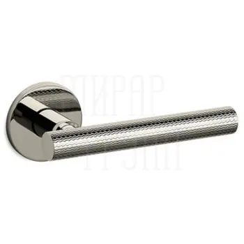 Дверные ручки на розетке Olivari Atena Rank полированный суперникель