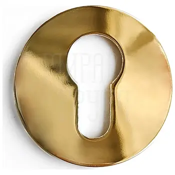 Накладка на цилиндр круглая Ghobestir A858-G золото