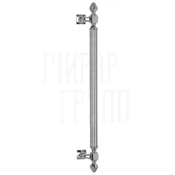 Ручка дверная скоба Extreza IMPERO 1000 мм межосевое 870 мм полированный хром