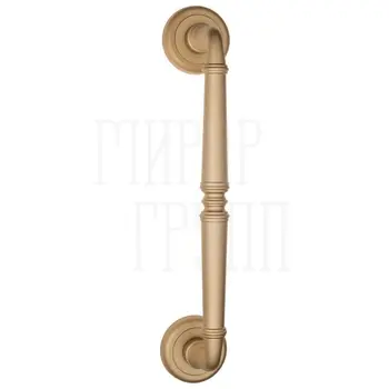 Дверная ручка-скоба Fratelli Cattini 'FARFALLA' (275/225 мм) D1 матовая латунь