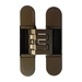 Петля дверная скрытая KUBICA HYBRID 6360 38 мм (60 кг) асимметричная, бронза