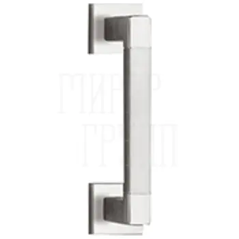 Дверная ручка-скоба Olivari Planet Q L203R матовый хром + хром