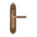 Дверная ручка на планке Melodia 290/229 Ranja, матовая бронза