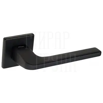 Дверная ручка Fratelli 'BOSTON' 8 FS на квадратной розетке черный