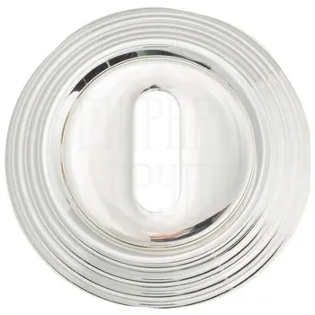 Накладка дверная под ключ Venezia D8 полированный хром