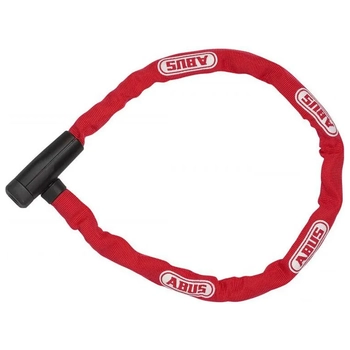 Велозамок Abus STEEL-O-CHAIN 5805K/75 под ключ красный