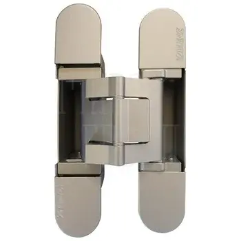 Петля дверная скрытая Koblenz Kubica 2780 DXSX (80/100 кг) матовый хром