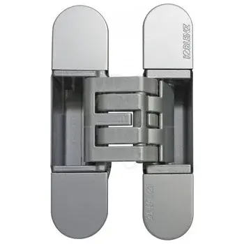 KUBICA HYBRID K6360 38CM петля скрытая универсальная асимметричная (60 kg) матовый хром