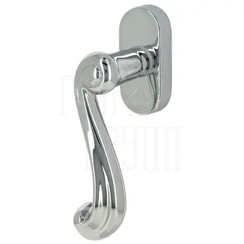 Ручка оконная Extreza 'Berta' (Берта) 312 HW полированный хром