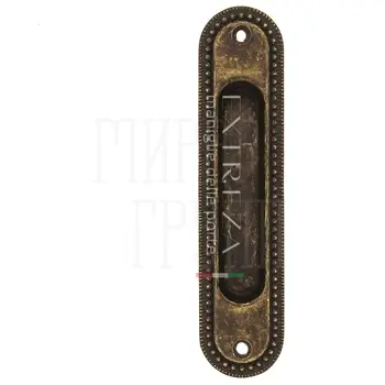 Ручка дверная для раздвижных дверей Extreza P603 античная бронза