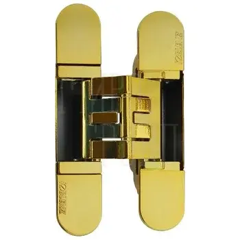 KUBICA K2760 DXSX, петля скрытая универсальная (60 kg) золото