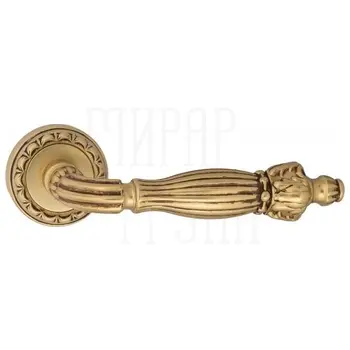 Дверная ручка на розетке Venezia 'OLIMPO' D2 французское золото