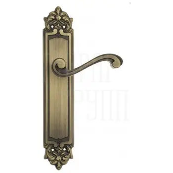 Дверная ручка Venezia 'VIVALDI' на планке PL96 матовая бронза