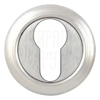 Накладки Melodia под цилиндр (50V) матовый хром