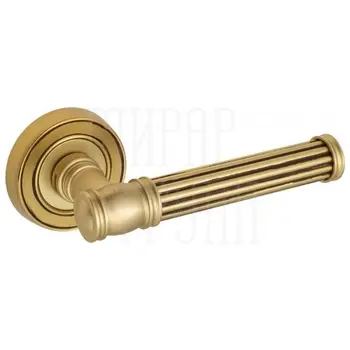 Дверная ручка на розетке Venezia 'IMPERO' D6 французское золото