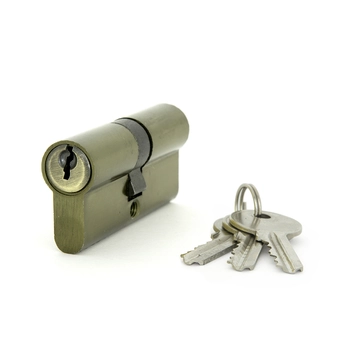 Цилиндровый механизм Фабрика замков E AL 70 античная бронза