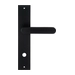 Дверная ручка Extreza Hi-tech 'JEMMA' 116 на планке PL11, черный (wc)