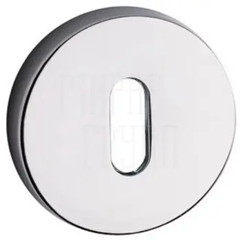 Накладки на круглой розетке под кабинетный ключ Colombo CD1043 полированный хром