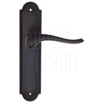 Дверная ручка Fratelli Cattini 'LAVERA' на планке PL248 черный