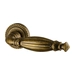 Дверная ручка Armadillo на круглой розетке "Bella" CL2, античная бронза