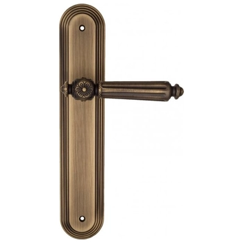 Дверная ручка Fratelli Cattini 'TORCELLO' на планке PL288 матовая бронза