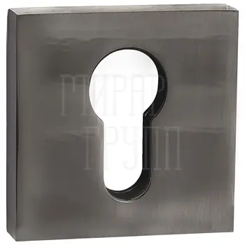 Накладки квадратные на цилиндр PUERTO INET AL 03 черный никель