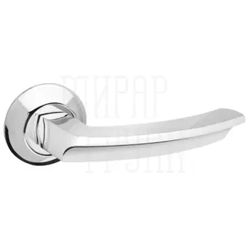 Дверные ручки на раздельном основании Fuaro (Фуаро) 'ALFA' RM хром (160 мм)